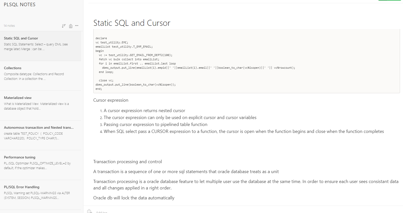 PL/SQL